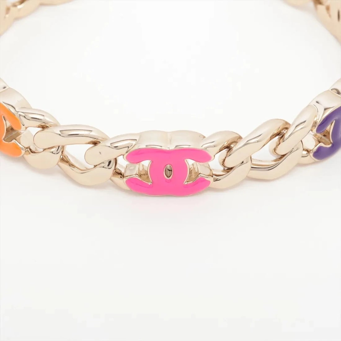 CHANEL COCO MARK B24C BANGLE GP GOLD - 3