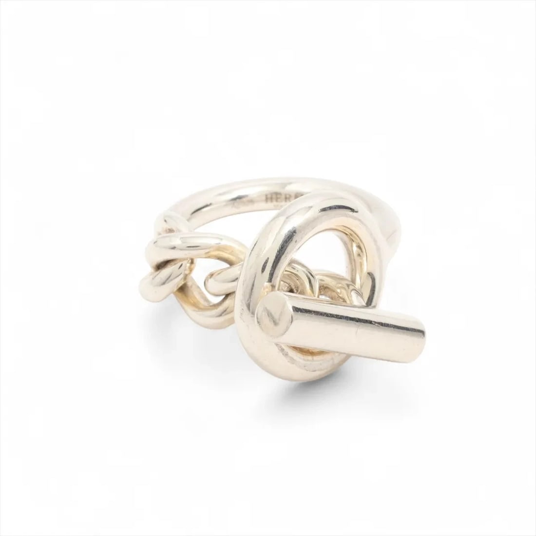 HERMES CROISETTE PM RING 925 SILVER (1 of 2)