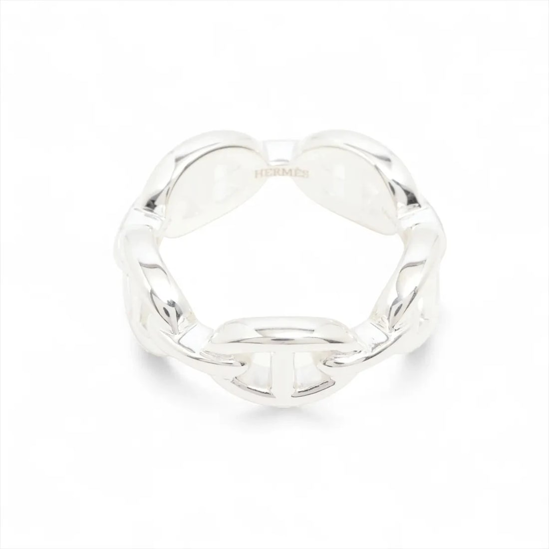 HERMES CHAINE D'ANCRE ENCHAINEE RING 925 SILVER (1 of 2)