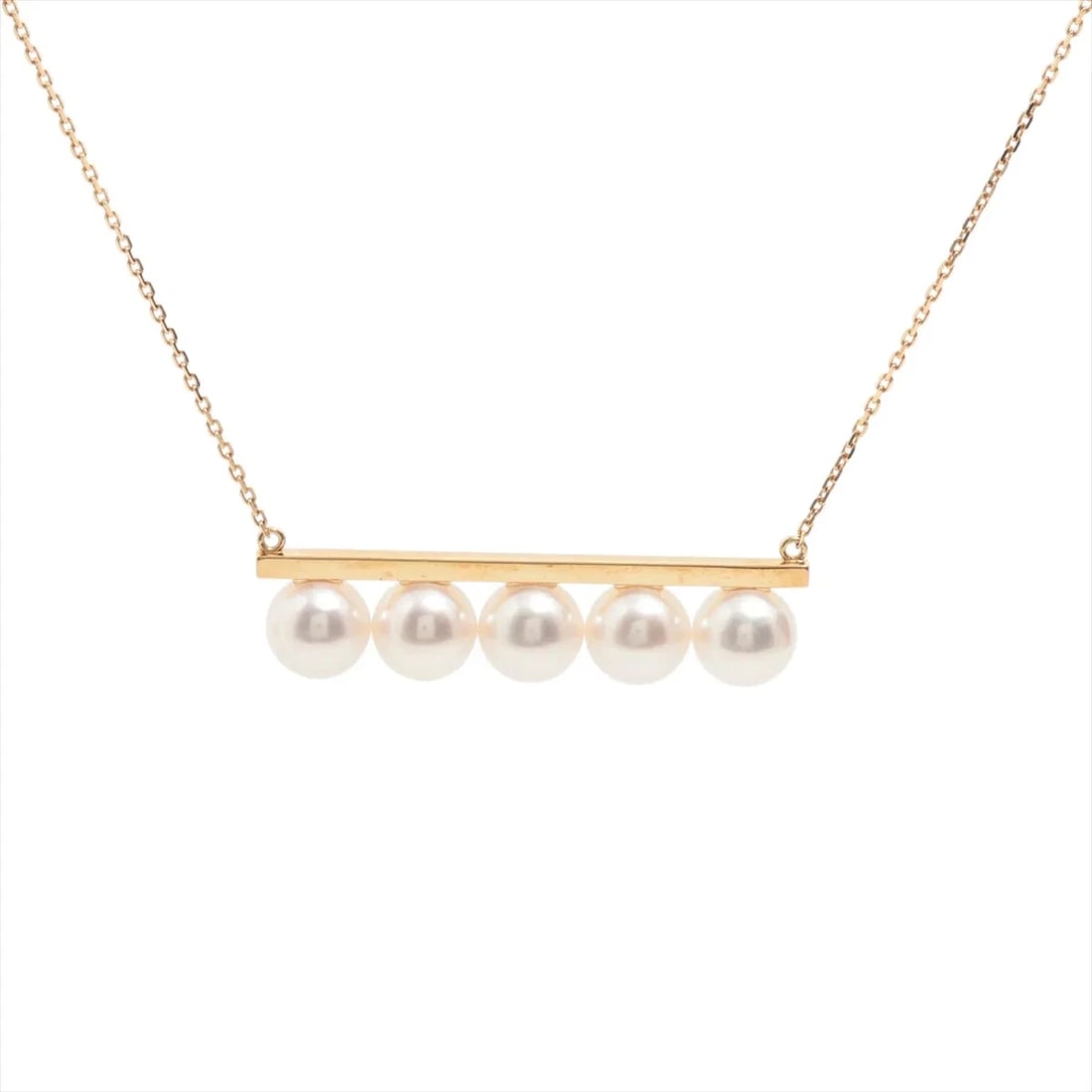 TASAKI SIGNATURE PEARL NECKLACE 750(YG)?K18(YG): TASAKI Signature Pearl Necklace 750(YG)?K18(YG) Brand: TASAKI Type/Style: Necklace Material: 750(YG) ? K18(YG), Color: YG Size: (CM) Chain length:71.1 Accessories: None Accessories Notice: When
