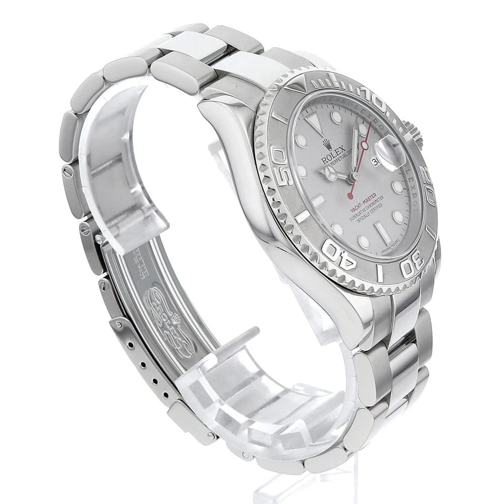 ROLEX YACHT MASTER SILVER WATCH - 3