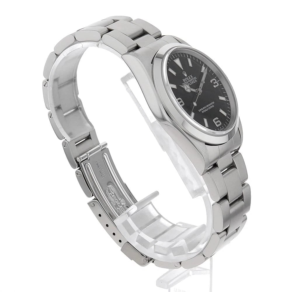 ROLEX EXPLORER BLACK WATCH - 3