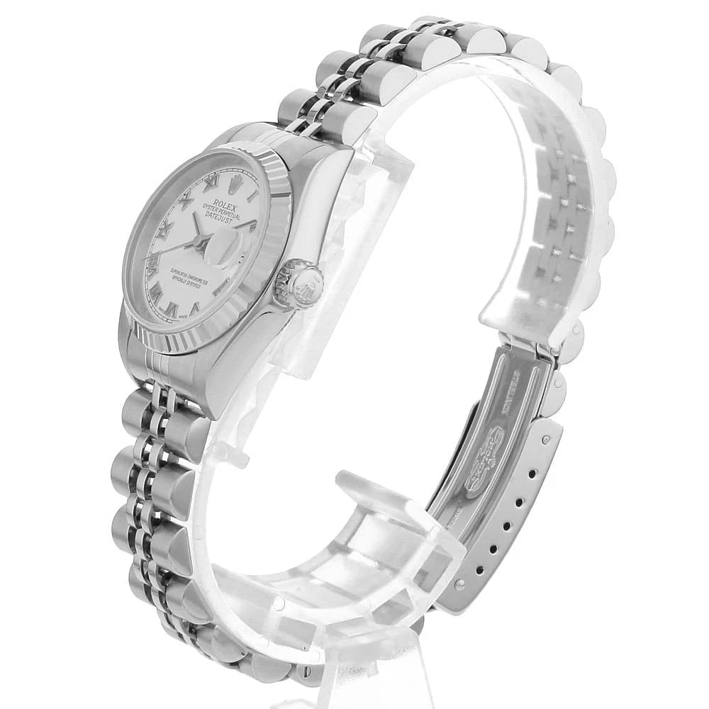 ROLEX WHITE WATCH - 2