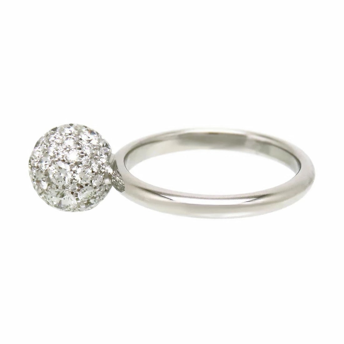 TIFFANY HARDWARE BALL DIAMOND RING - 2