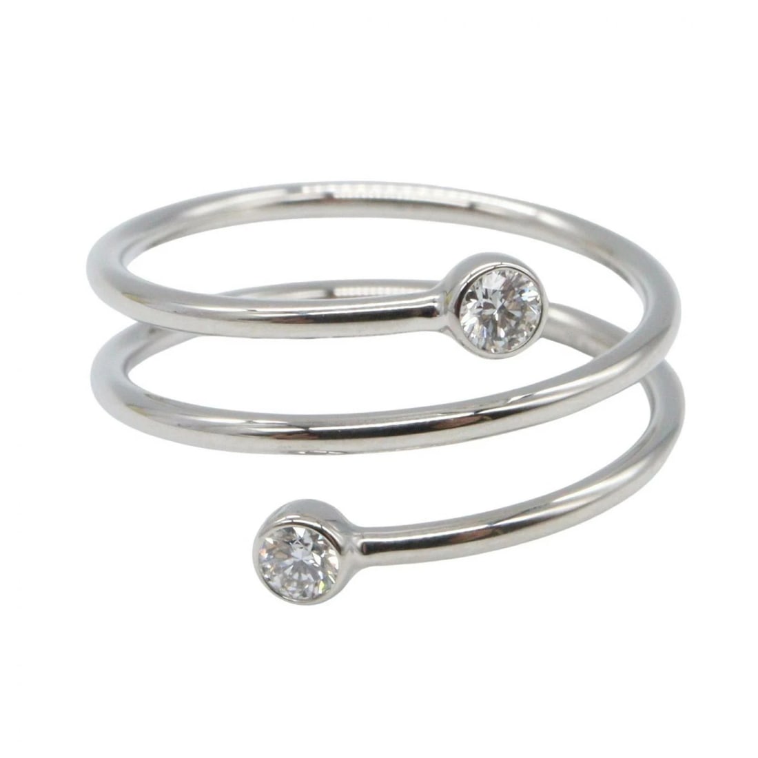TIFFANY 3ROW HOOP RING - 2