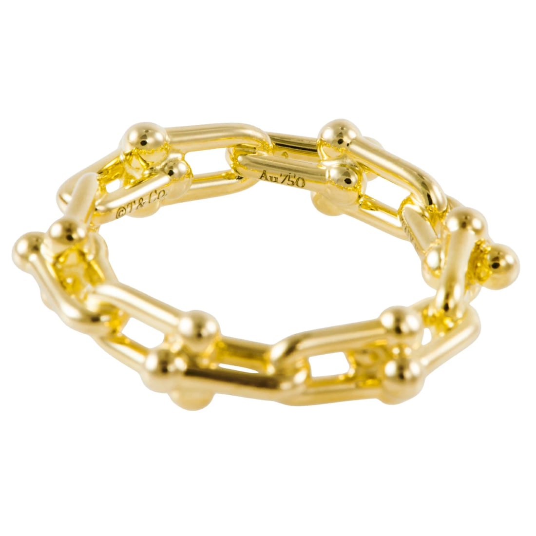 TIFFANY & CO. MICRO LINK RING - 2