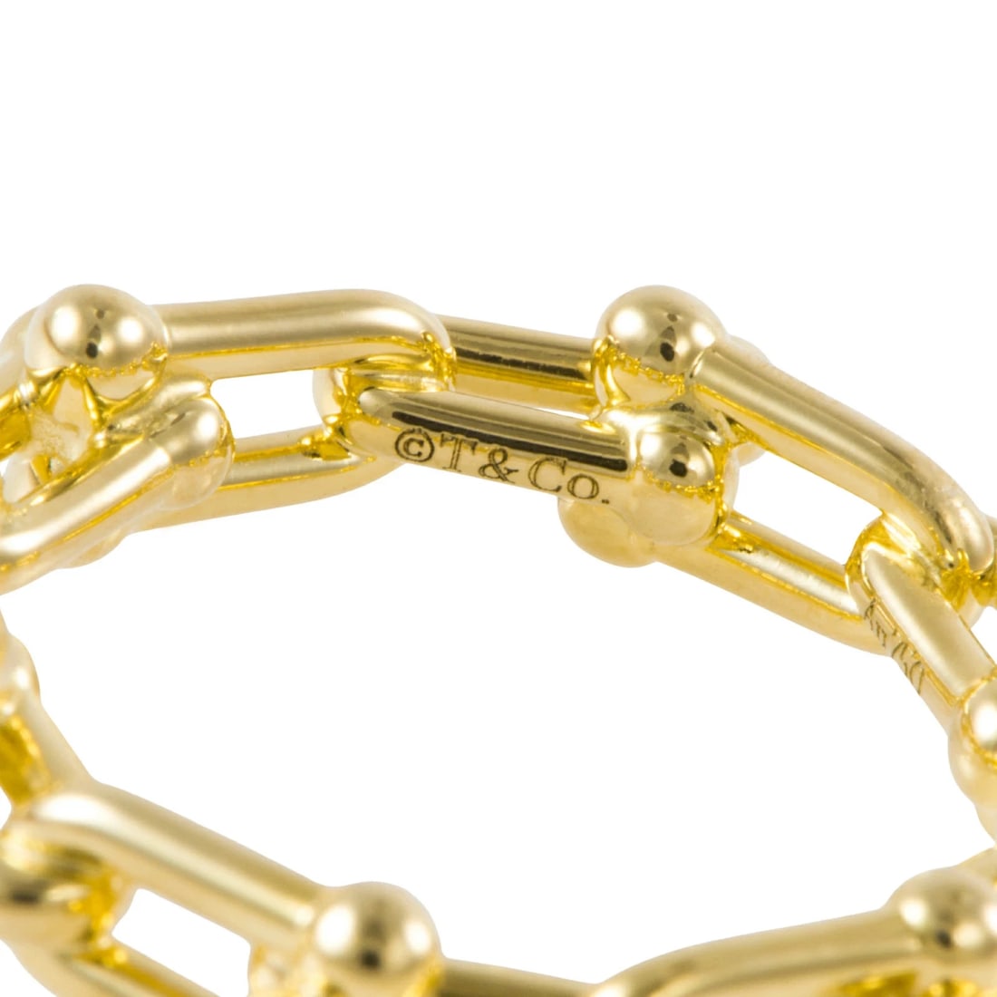 TIFFANY & CO. MICRO LINK RING - 3
