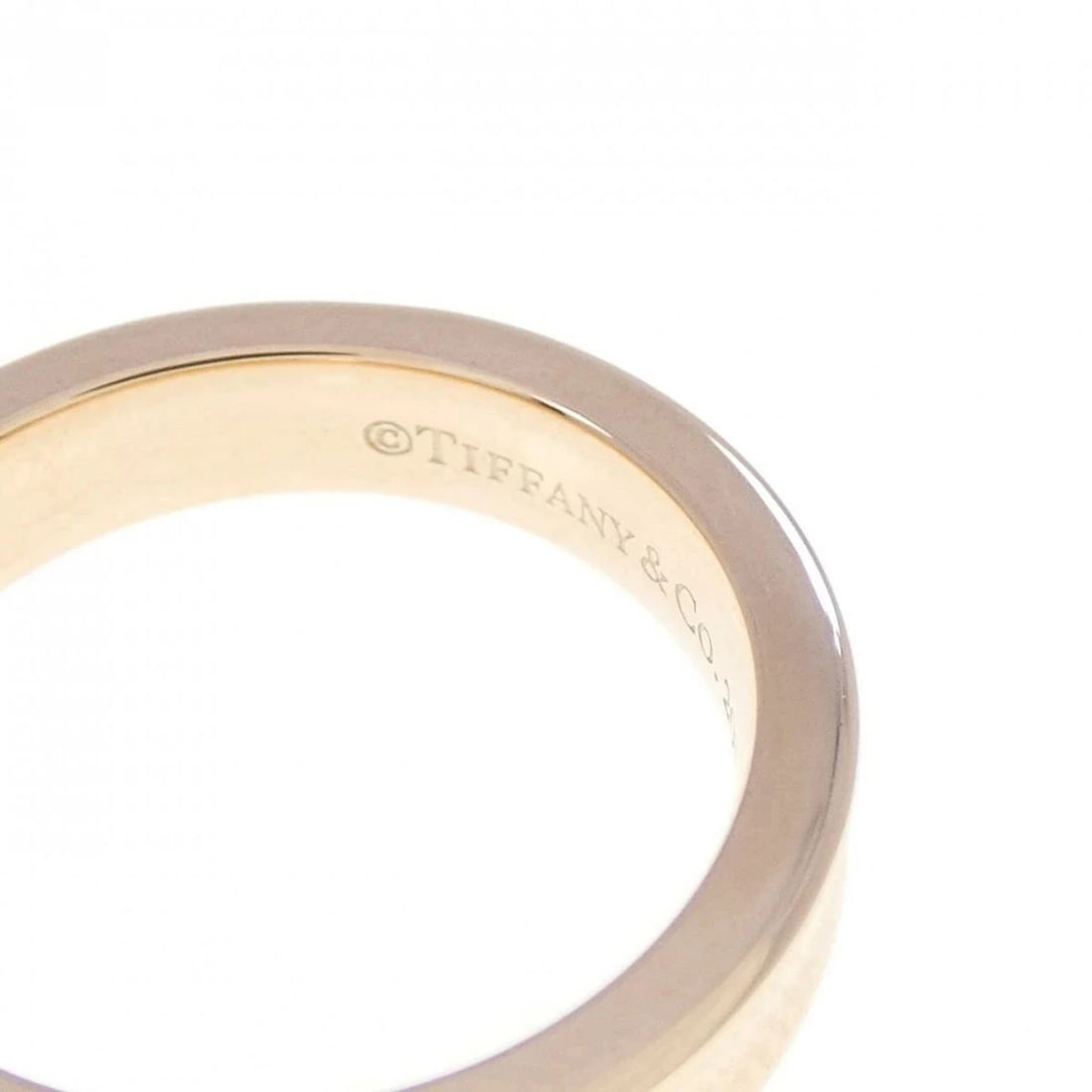 TIFFANY RUBY GOLD RING - 4