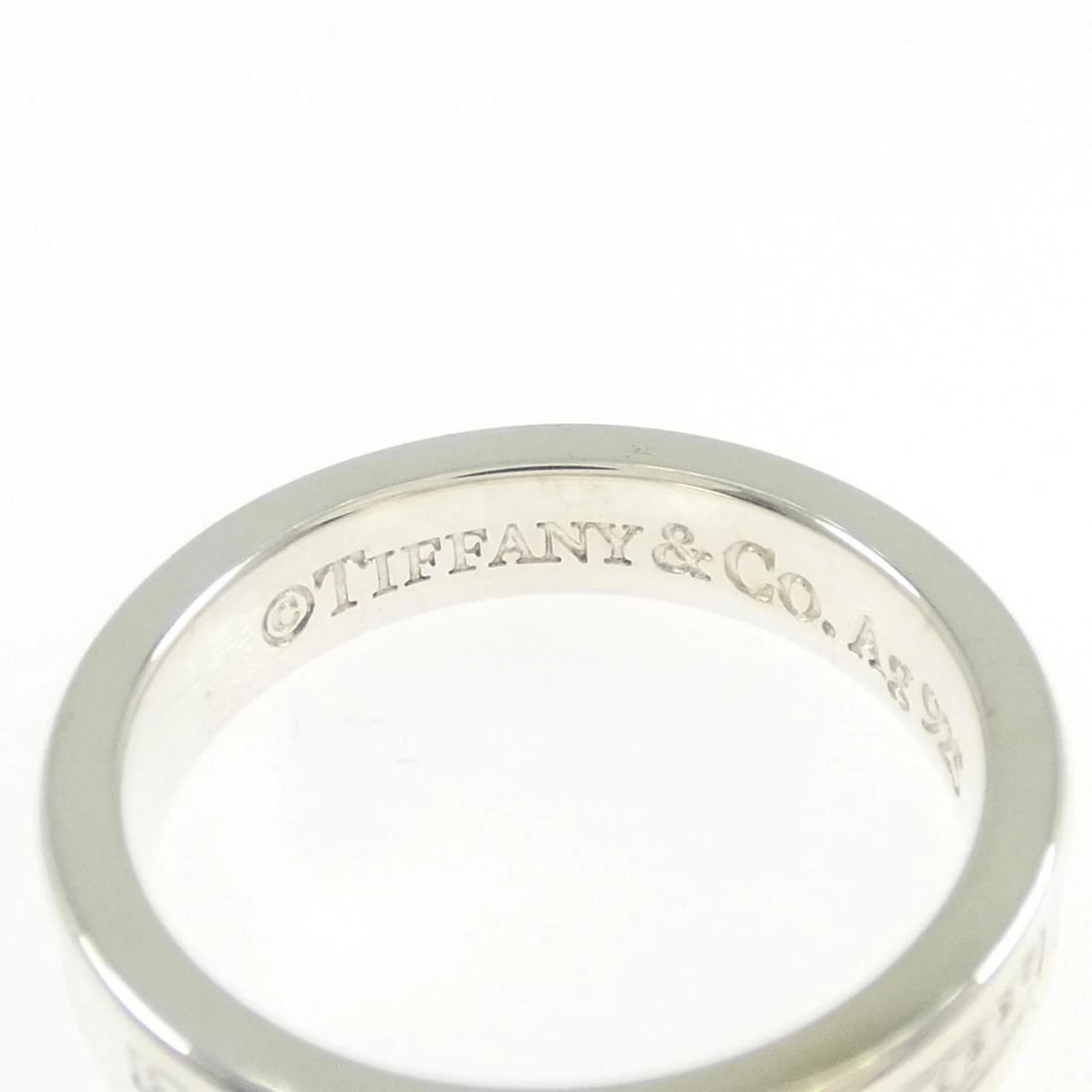 TIFFANY NARROW SILVER RING - 3