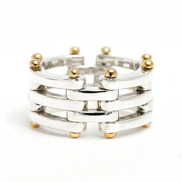 TIFFANY STERLING SILVER RING - 2