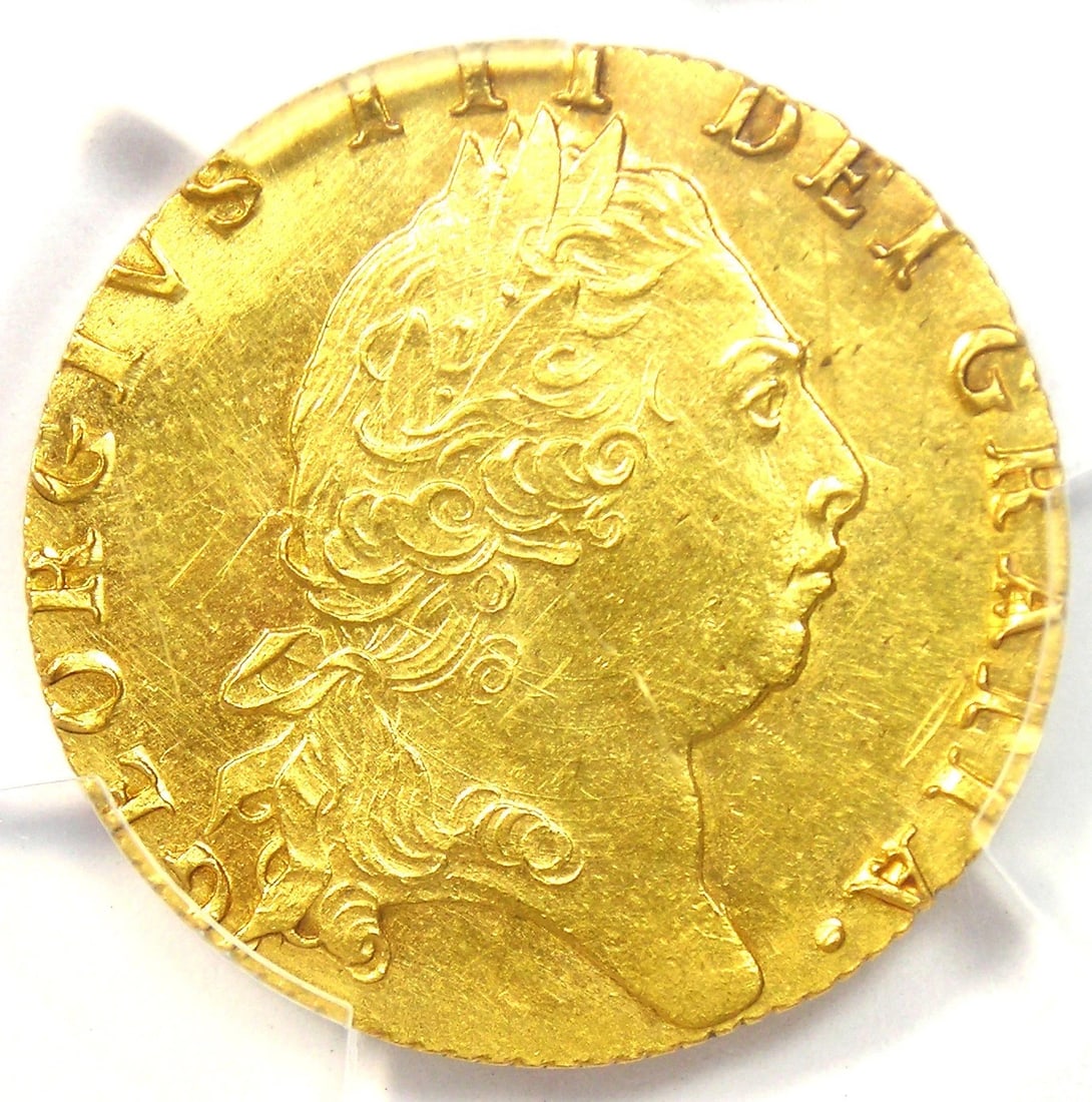 1799 BRITAIN ENGLAND GEORGE III GOLD GUINEA (1 of 2)