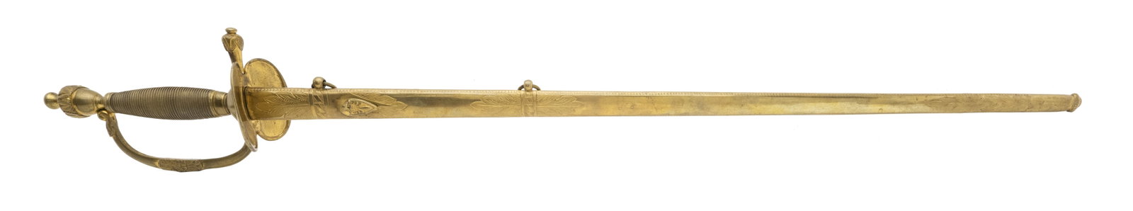 HORSTMANN 1840 GENERAL OFFICER TYPE SWORD: Horstmann 1840 General Officer Type Sword Size: Description: Very similar to the very rare General Officer?s and may be a variation. The blade has the Gebruder Weyersburg mark. Blade is Beautifully