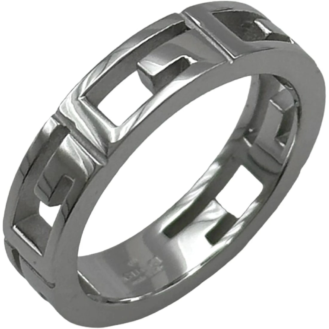 GUCCI WOMEN'S WHITE GOLD 750 MULTIPLE RING: GUCCI Women's White Gold 750 Multiple Ring Brand: Gucci Type/Style: Ring Material: K18WG, Color: WG Size: US 6.75 Accessories: None Accessories Notice: When purchasing pre-owned goods, ple