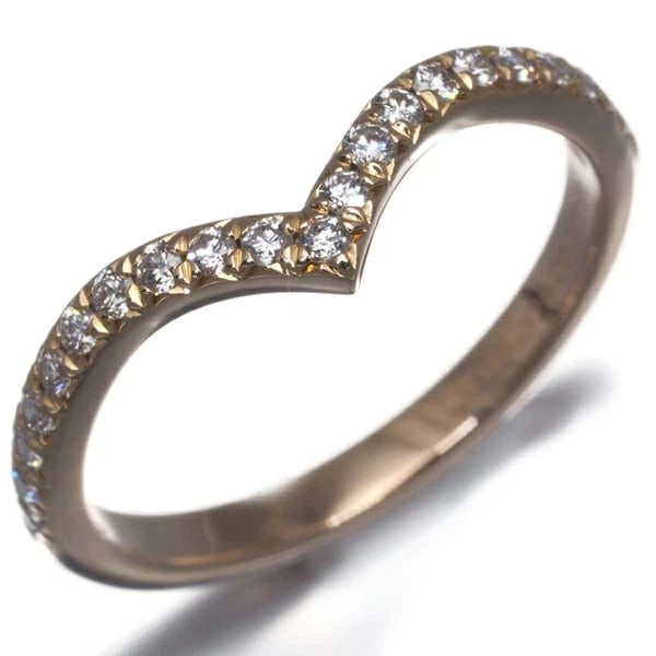 TIFFANY & CO. DIAMOND SOLESTE PINK GOLD RING: Tiffany & Co. Diamond Soleste Pink Gold Ring Brand: Tiffany & Co. Type/Style: Ring Material: K18PG, Color: PG Size: US 5 Accessories: None Accessories Notice: When purchasing pre-owned goo