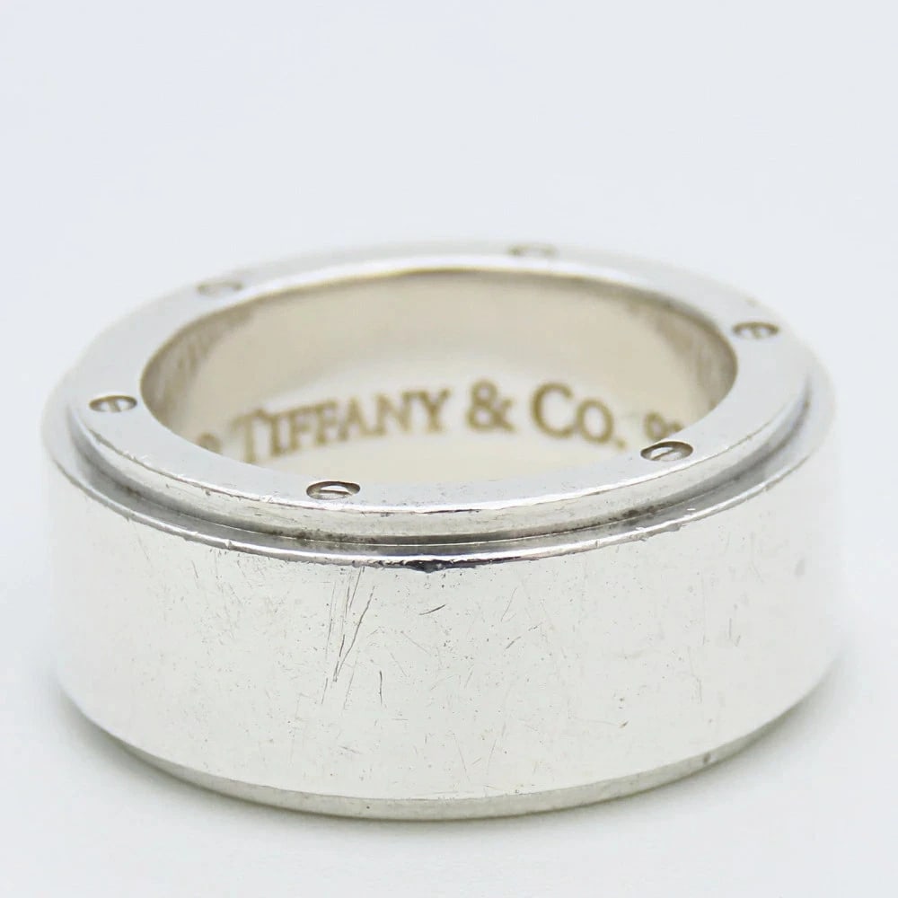 TIFFANY METROPOLIS SILVER 925 RING WOMEN'S JEWELRY: Tiffany Metropolis Silver 925 Ring Women's Jewelry Brand: Tiffany & Co. Type/Style: Ring Material: SV925, Color: Silver Size: US 7.25 Accessories: None Accessories Notice: When purchasing pre-owned