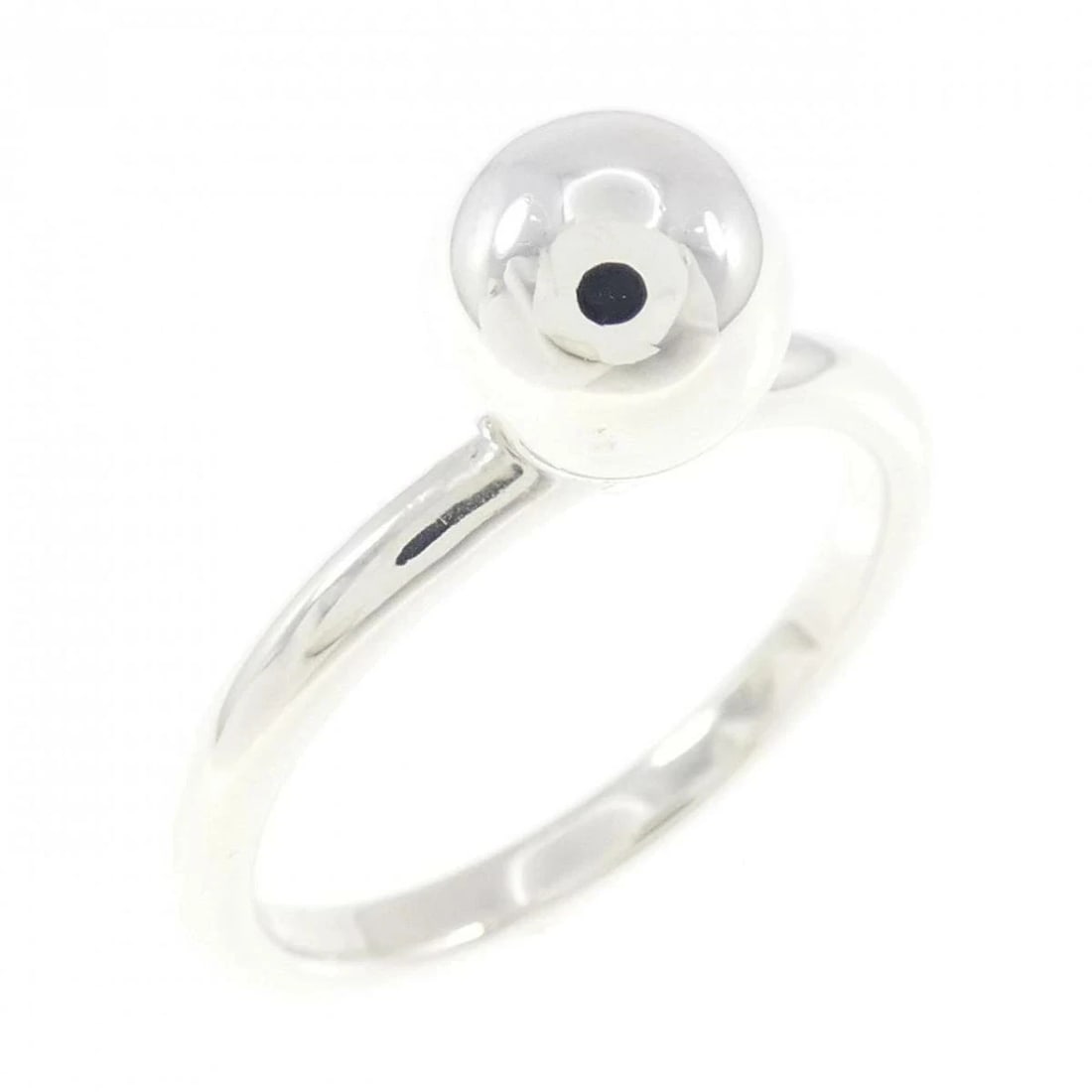 TIFFANY SILVER BALL RING 925 STERLING JEWELRY: Tiffany Silver Ball Ring 925 Sterling Jewelry Brand: Tiffany & Co. Type/Style: Ring Material: SV925, Color: Silver Size: US 7.5 Accessories: None Accessories Notice: When purchasing pre-ow