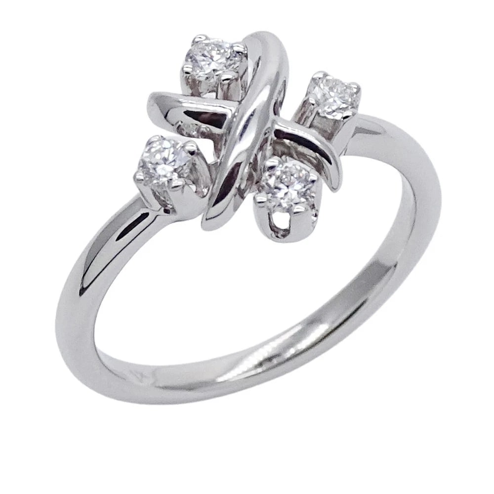 TIFFANY & CO. DIAMOND RING PT950: Tiffany & Co. Diamond Ring PT950 Brand: Tiffany & Co. Type/Style: Ring Material: PT950, Color: PT Size: US 6 Accessories: None Accessories Notice: When purchasing pre-owned goods, please refer to the