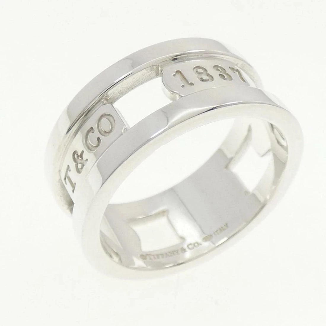 TIFFANY ELEMENT RING STERLING SILVER JEWELRY: Tiffany Element Ring Sterling Silver Jewelry Brand: Tiffany & Co. Type/Style: Ring Material: SV925, Color: Silver Size: US 9 Accessories: None Accessories Notice: When purchasing pre-owned