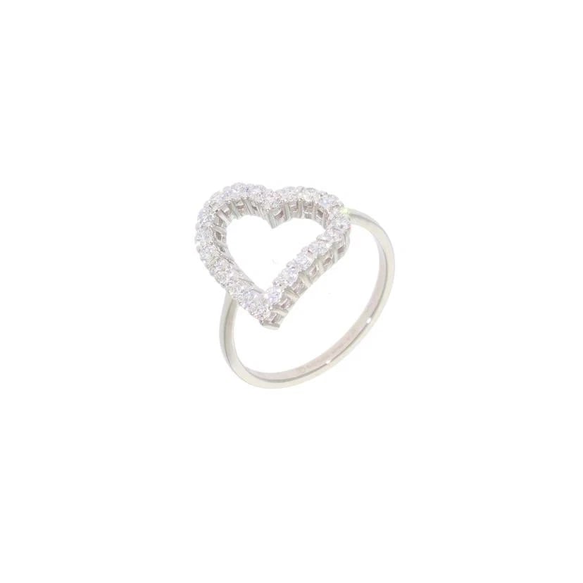 GUCCI 750 HEART DIAL RING: Gucci 750 Heart Dial Ring Brand: Gucci Type/Style: Ring Material: K18WG, Color: WG Size: US 7.25 Accessories: None Accessories Notice: When purchasing pre-owned goods, please refer to the photos of