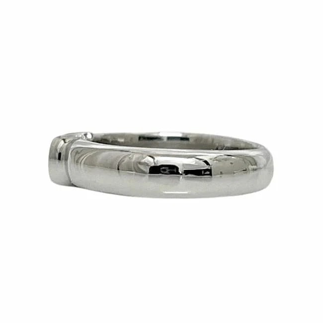 TIFFANY DOT SOLITAIRE DIAMOND RING PLATINUM - 2
