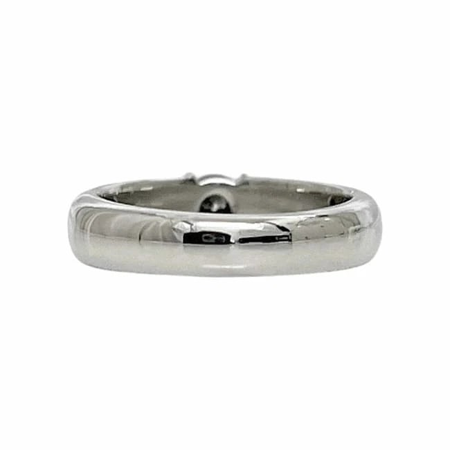 TIFFANY DOT SOLITAIRE DIAMOND RING PLATINUM - 3