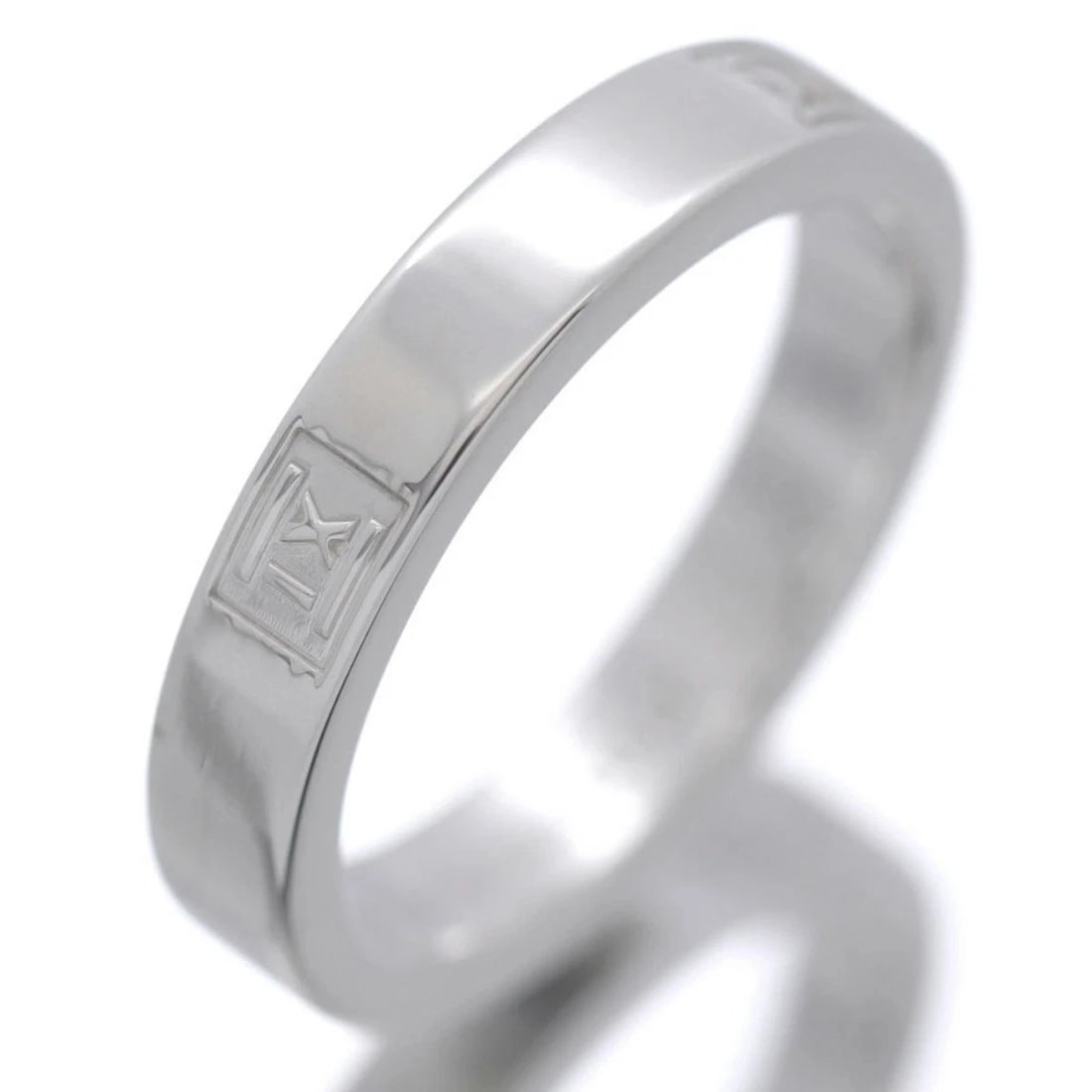 TIFFANY & CO SILVER AG925 RING,: Tiffany & Co Silver Ag925 Ring, Brand: Tiffany & Co. Type/Style: Ring Material: SV925, Color: Silver Size: 4 US Accessories: None Accessories Notice: When purchasing pre-owned goods, pleas