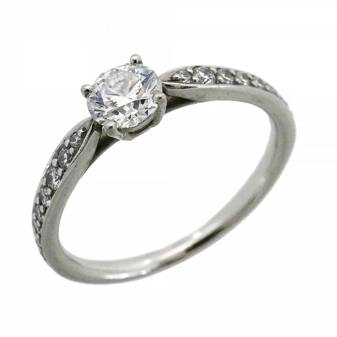 TIFFANY HARMONY RING PT950 PLATINUM DIAMOND: Tiffany Harmony Ring Pt950 Platinum Diamond Brand: Tiffany & Co. Type/Style: Ring Material: PT950, Color: PT Size: US 6 Accessories: None Accessories Notice: When purchasing pre-owned goods, please