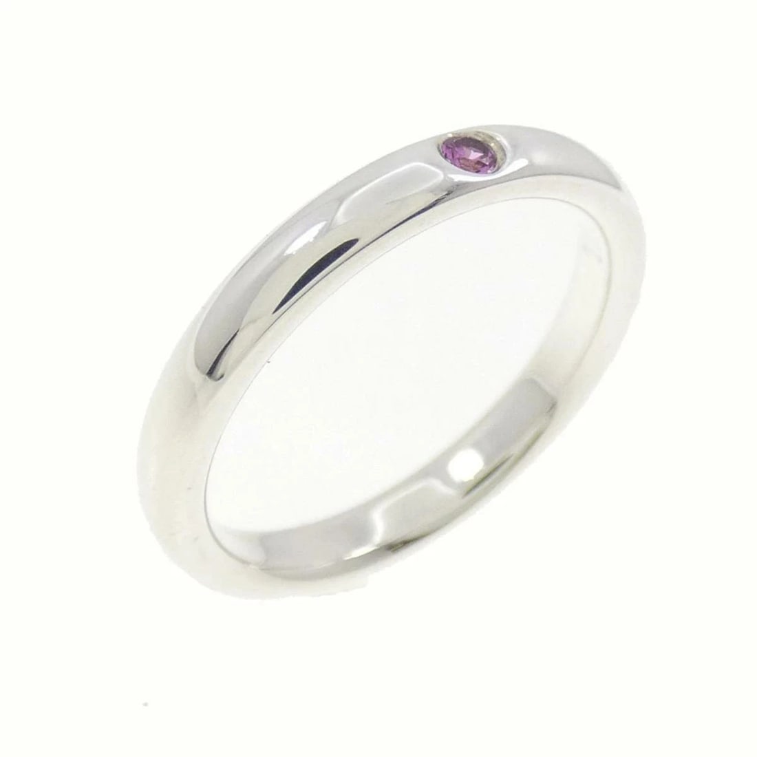 TIFFANY SILVER RING BAND SAPPHIRE: Tiffany Silver Ring band sapphire Brand: Tiffany & Co. Type/Style: Ring Material: SV925, Main Stone/Creation Sapphire Color: Silver Size: 4.75 - 5 US Accessories: None Accessories Notice: When