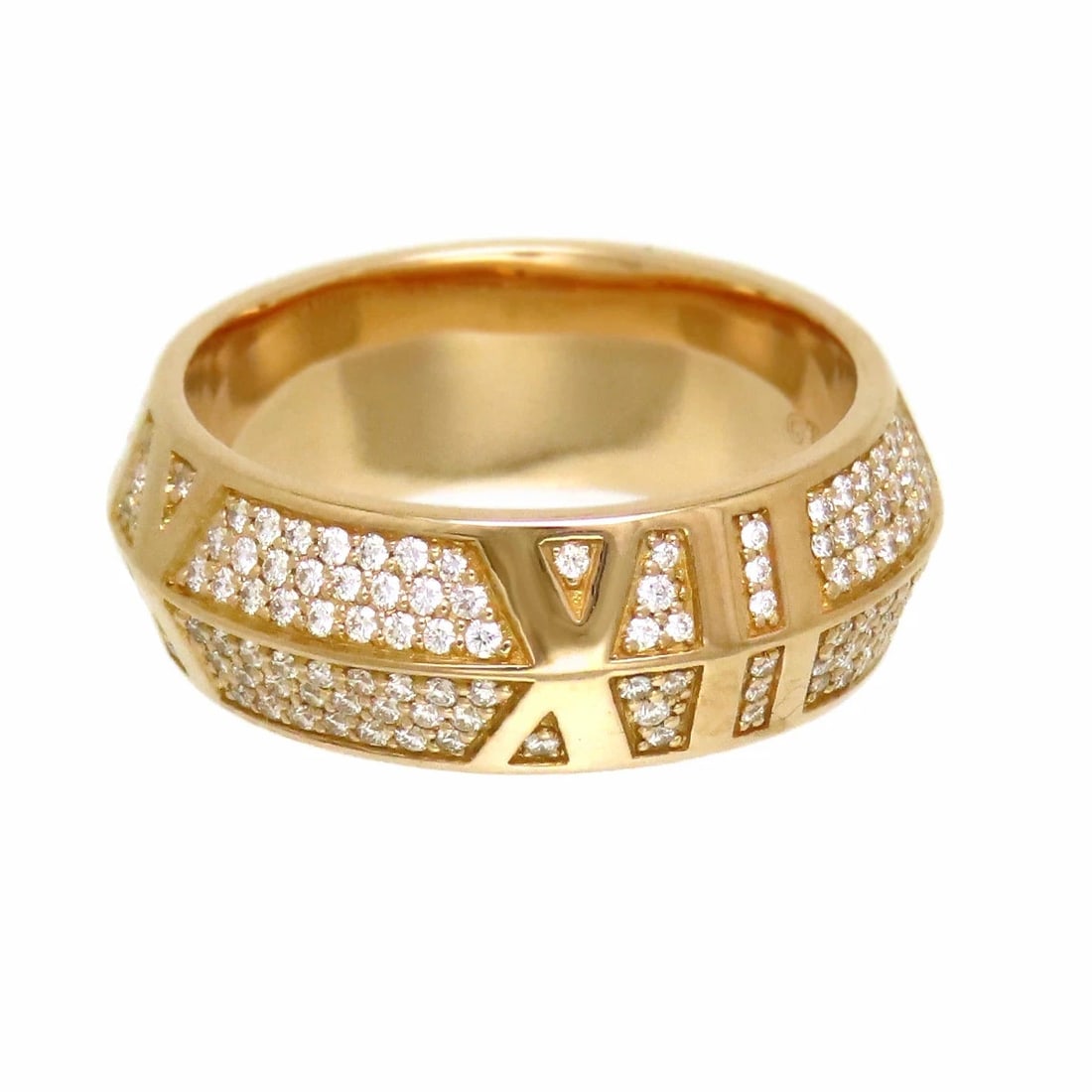 TIFFANY RING 18K ROSE GOLD: Tiffany Ring 18K Rose Gold Brand: Tiffany & Co. Type/Style: Ring Material: K18PG, Color: PG Size: 6.75 - 7 US Accessories: None Accessories Notice: When purchasing pre-owned goods, please refer to