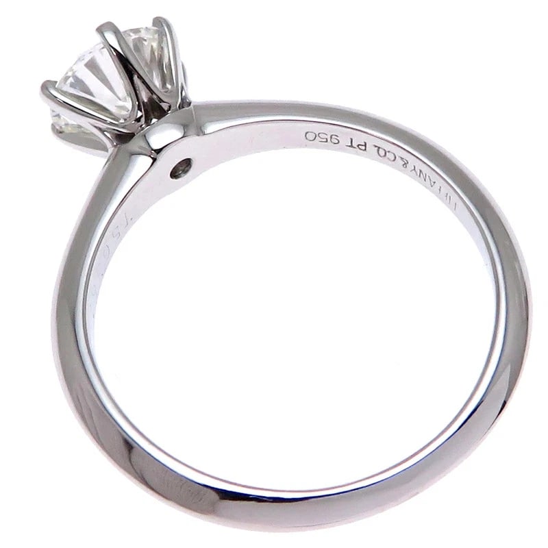 TIFFANY DIAMOND SOLITAIRE RING PT950 - 3