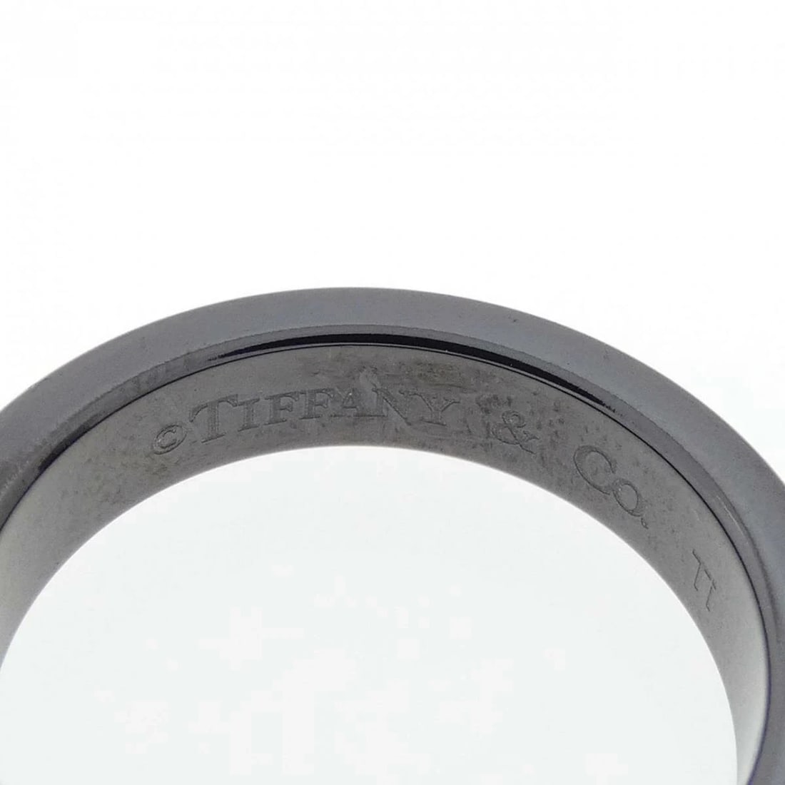 TIFFANYNARROW TITANIUM RING - 2