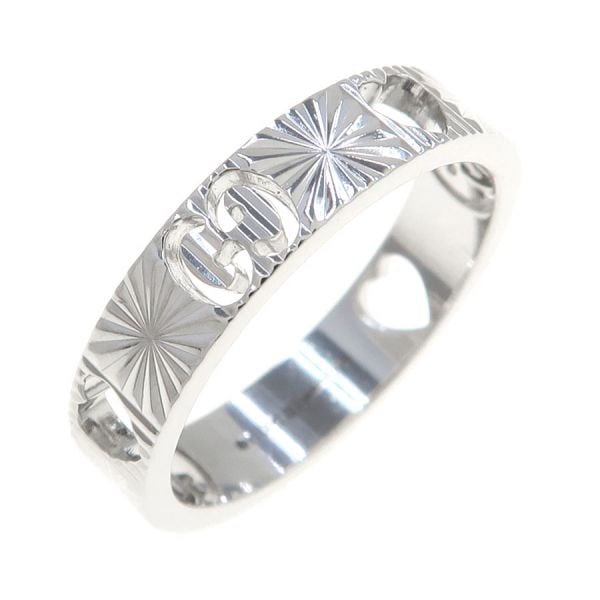 GUCCI ICON HEART RING: Gucci Icon Heart Ring Brand: Gucci Type/Style: Ring Material: Sterling Silver 925, Color: Silver Size: US 5.5 Accessories: None Accessories Notice: When purchasing pre-owned goods, please
