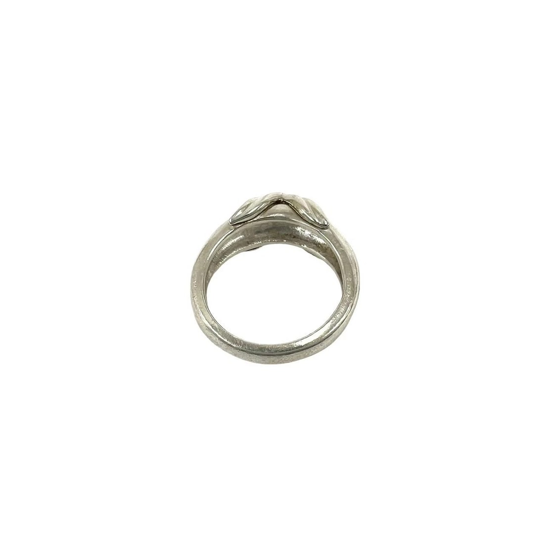TIFFANY&CO. SIGNATURE RING: Tiffany&Co. Signature Ring Brand: Tiffany & Co. Type/Style: Ring Material: Sterling Silver (925), Color: Silver Size: US5.25 Accessories: None Accessories Notice: When purchasing pre-owned goods,