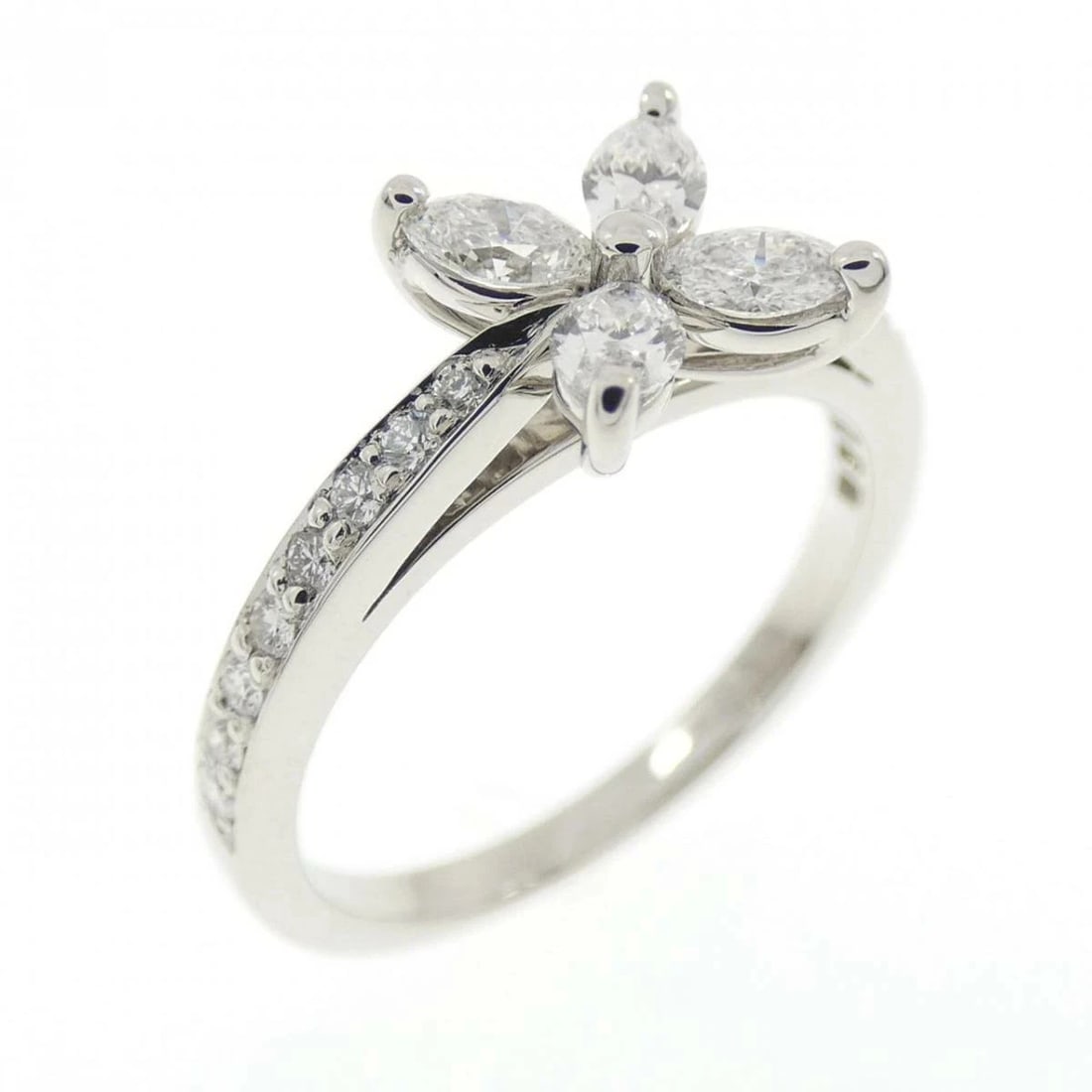 TIFFANY VICTORIA RING PLATINUM 950: Tiffany Victoria Ring Platinum 950 Brand: Tiffany & Co. Type/Style: Ring Material: PT950, Color: PT Size: US 6.5 Accessories: None Accessories Notice: When purchasing pre-owned goods, plea