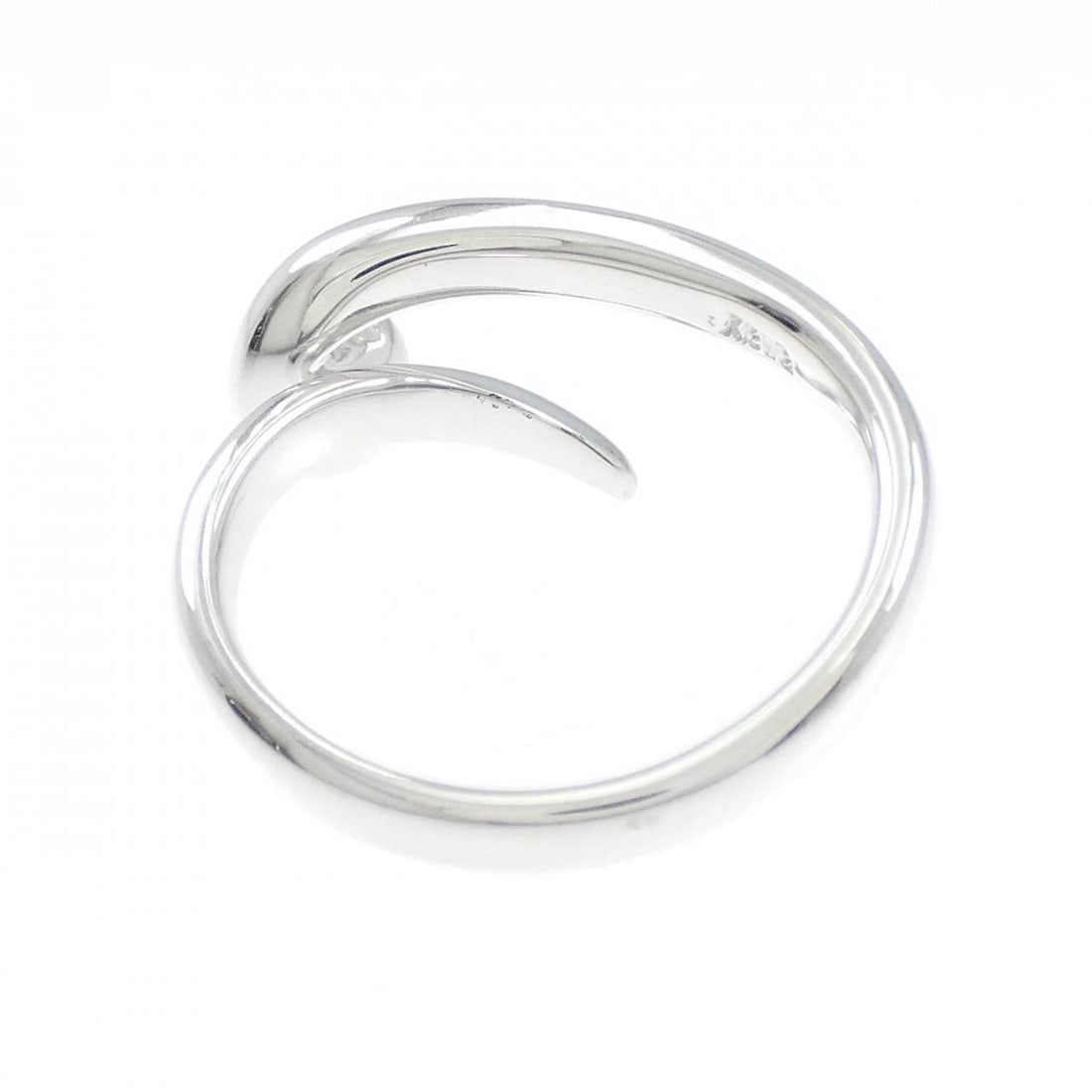 K18WG DIAMOND RING - 3