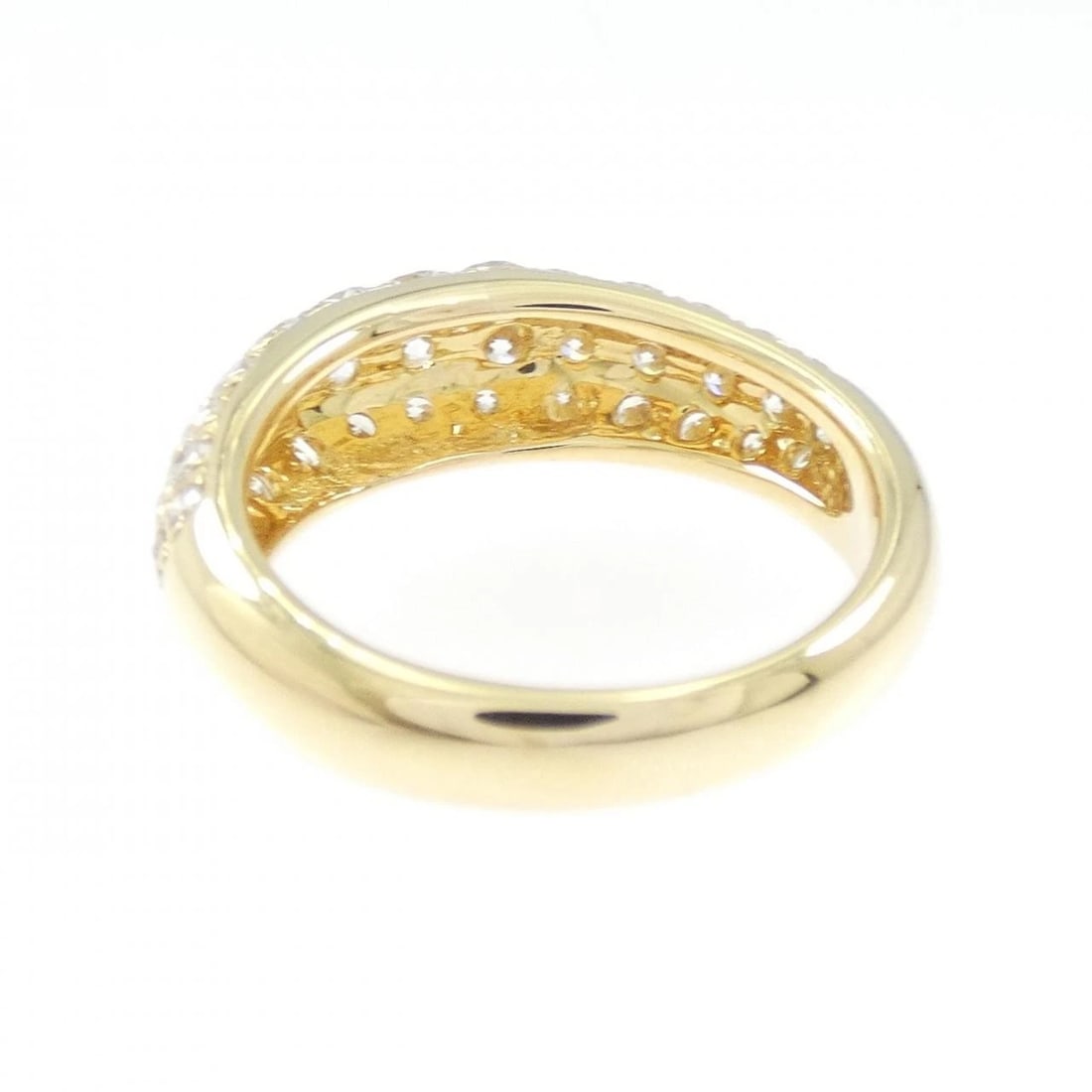 K18YG DIAMOND RING - 3