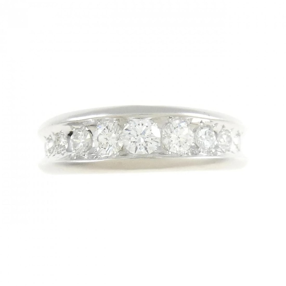K18WG DIAMOND RING - 2
