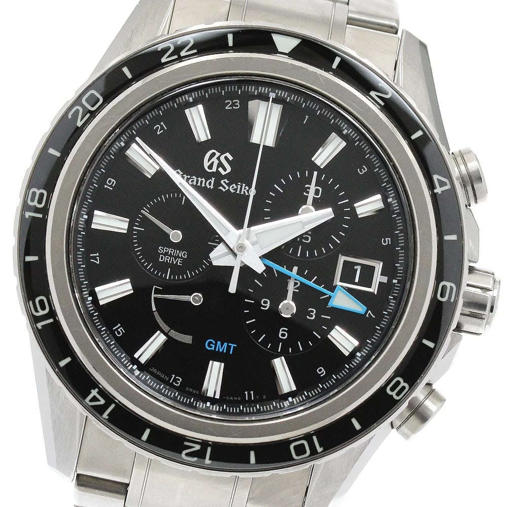 SEIKO GRAND SEIKO EVOLUTION COLLECTION SPRING DRIVE WATCH: SEIKO Grand Seiko Evolution Collection Spring Drive Watch Brand: SEIKO Type/Style: Wristwatch Material: Band Material titanium, Case Material titanium Color: Band Color Silver, Case Color Silver,
