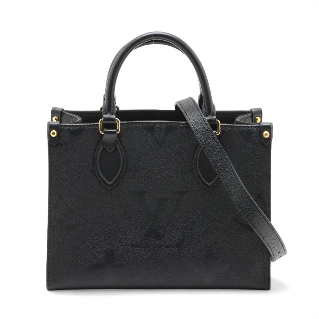 LOUIS VUITTON MONOGRAM EMPREINTE: Louis Vuitton monogram empreinte Brand: Louis Vuitton Type/Style: Hand bag Material: None Color: Black Size: Height:7.5inchLength:9.8inchDepth:4.5inch Accessories: None Accessories Notice: