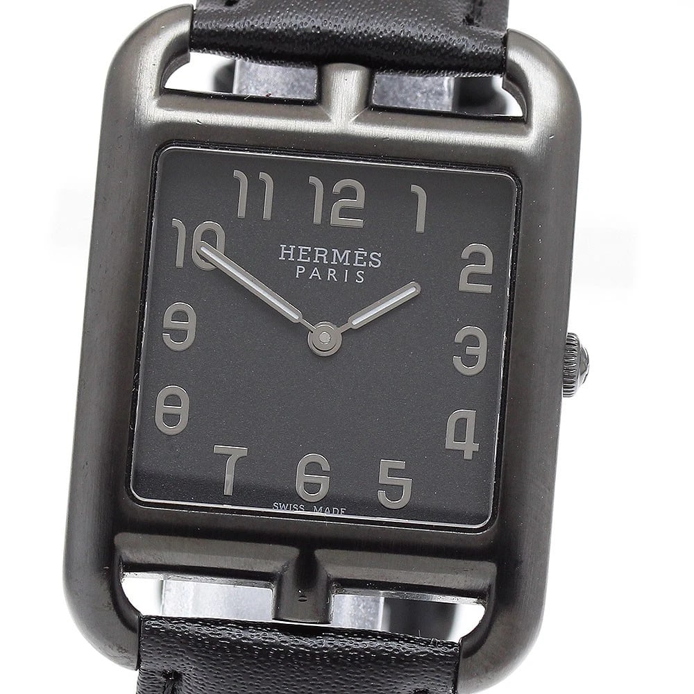HERMES CAPE COD GM SHADOW QUARTZ BOY'S WATCH (1 of 4)