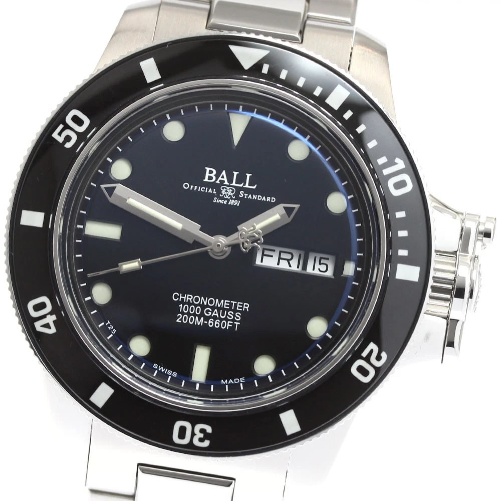 BALLWATCH ENGINEER HYDROCARBON ORIGINAL WATCH: BALLWATCH Engineer Hydrocarbon Original Brand: BALLWATCH Type/Style: Wristwatch Material: Band Material Stainless Steel, Case Material Stainless Steel Color: Band Color Silver, Case Color Silver, Dial