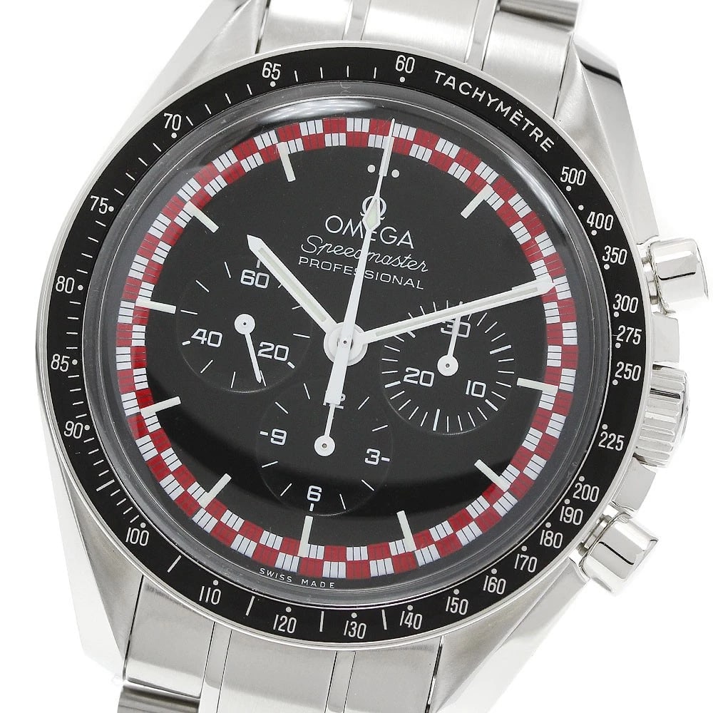 OMEGA SPEEDMASTER MOONWATCH PROFESSIONAL HAND WINDING WATCH: OMEGA Speedmaster Moonwatch Professional Hand Winding Brand: OMEGA Type/Style: Wristwatch Material: Band Material Stainless Steel, Case Material Stainless Steel Color: Band Color Silver, Case Color Si
