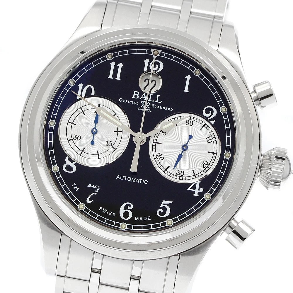 BALLWATCH TRAIN MASTER CANNONBALL CHRONOGRAPH WATCH (1 of 5)