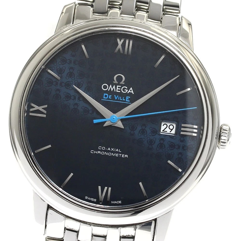 OMEGA DE VILLE PRESTIGE ORBIS EDITION WATCH: OMEGA De Ville Prestige Orbis Edition Brand: OMEGA Type/Style: Wristwatch Material: Band Material Stainless Steel, Case Material Stainless Steel Color: Band Color Silver, Case Color Silver, Dial Color