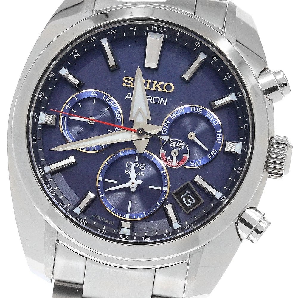 SEIKO ASTRON SHOHEI OHTANI SOLAR POWERED RADIO WATCH: SEIKO Astron Shohei Ohtani Solar Powered Radio Brand: SEIKO Type/Style: Wristwatch Material: Band Material Stainless Steel, Case Material Stainless Steel Color: Band Color Silver, Case Color Silver, D