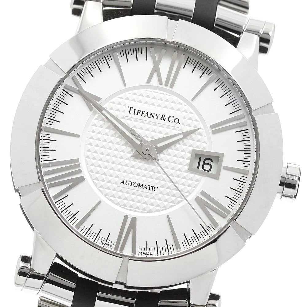 TIFFANY CO ATLAS SILVER DIAL WATCH (1 of 4)