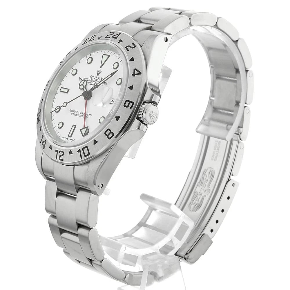 ROLEX EXPLORER WHITE WATCH - 2