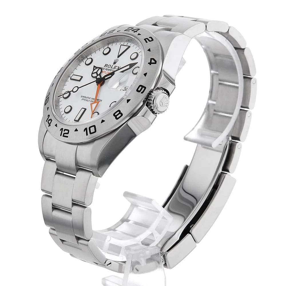 ROLEX EXPLORER WHITE WATCH - 2