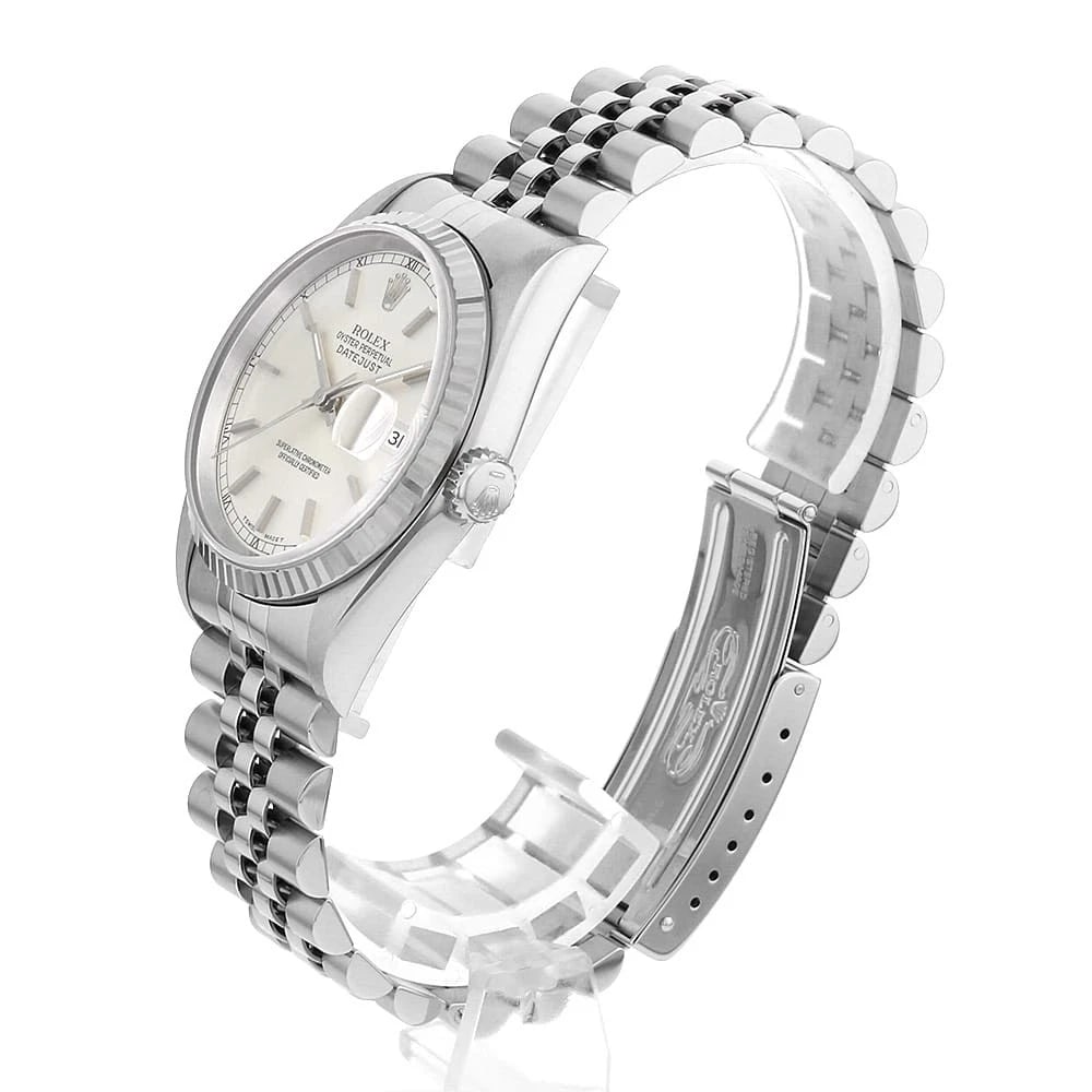 ROLEX SILVER WATCH - 2