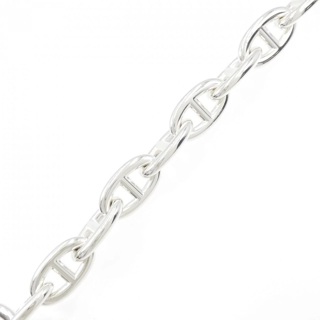 HERMES CHAINE D'ANCRE GM BRACELET: Hermes Chaine d'Ancre GM Bracelet Brand: HERMES Type/Style: Hermes Bracelet Material: 925Silver, Color: Silver Size: lentgh 18.5cm Actual Size Max width approx.: 11.5mm Accessories: None Accessories